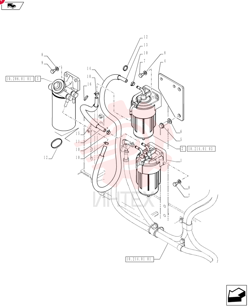 FUEL FILTER YN21P01104F1