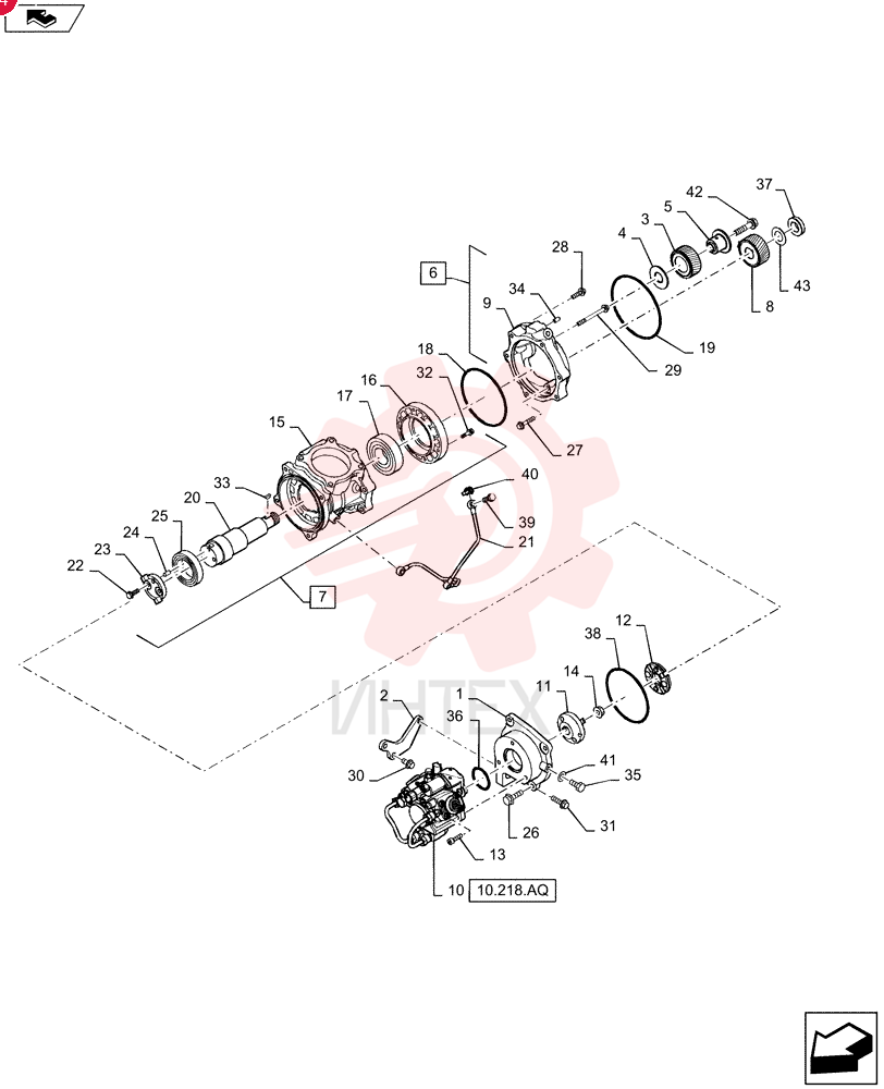 HOLDER, INJECTOR NOZ VH11334E0060