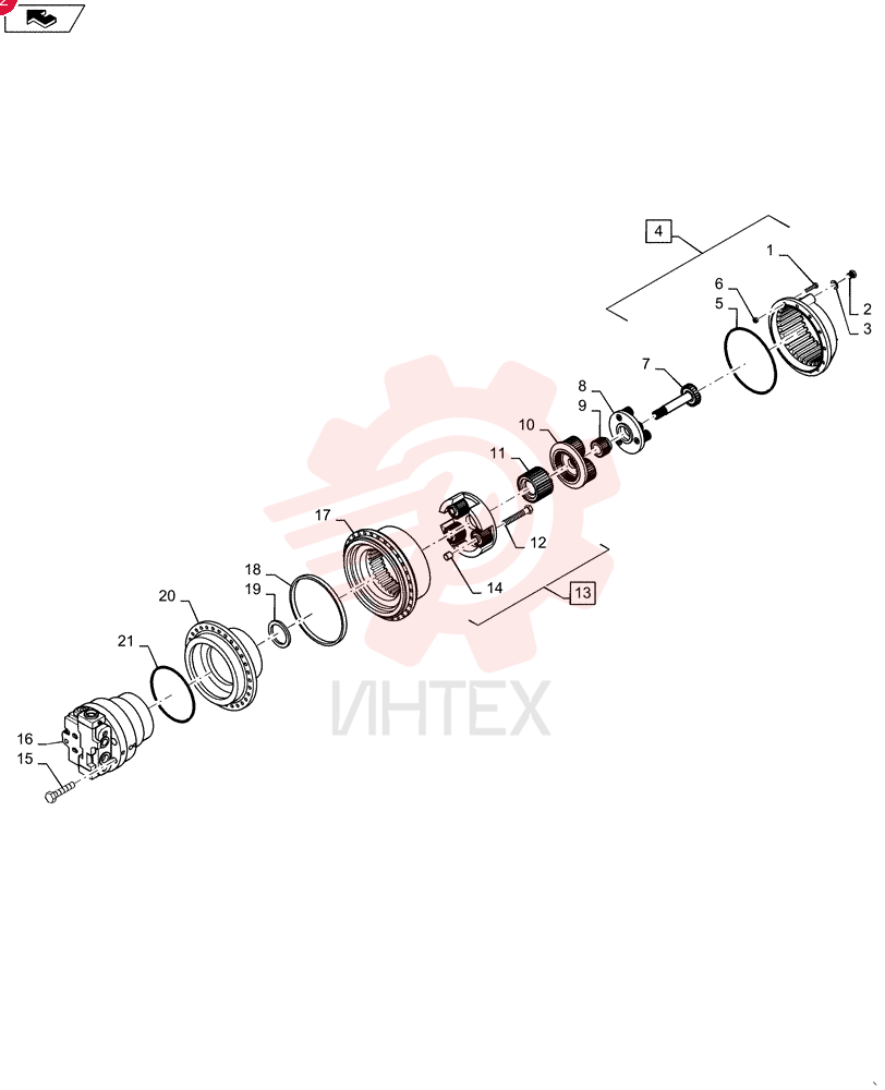 HYDRAULIC MOTOR LC15VU0001F1 (2)