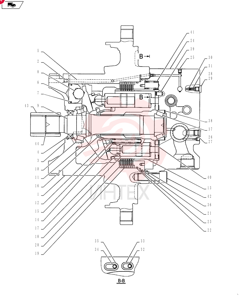 HYDRAULIC MOTOR LC15V00023F2 (3)