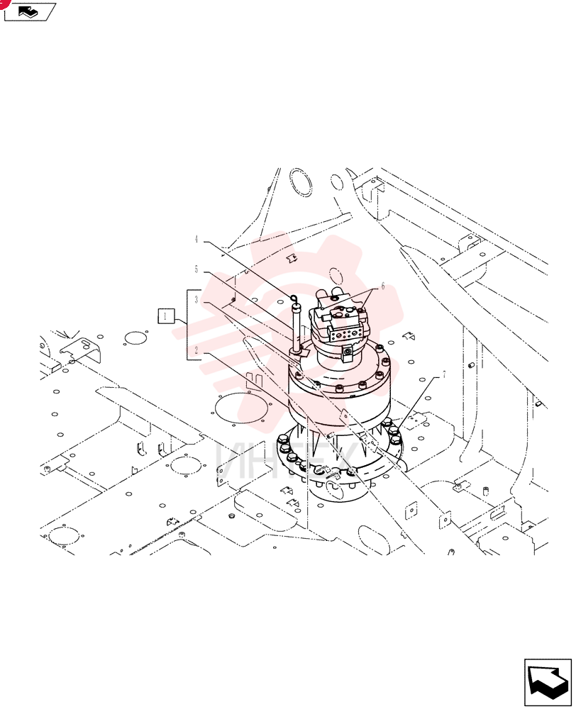 HYDRAULIC MOTOR 84191834