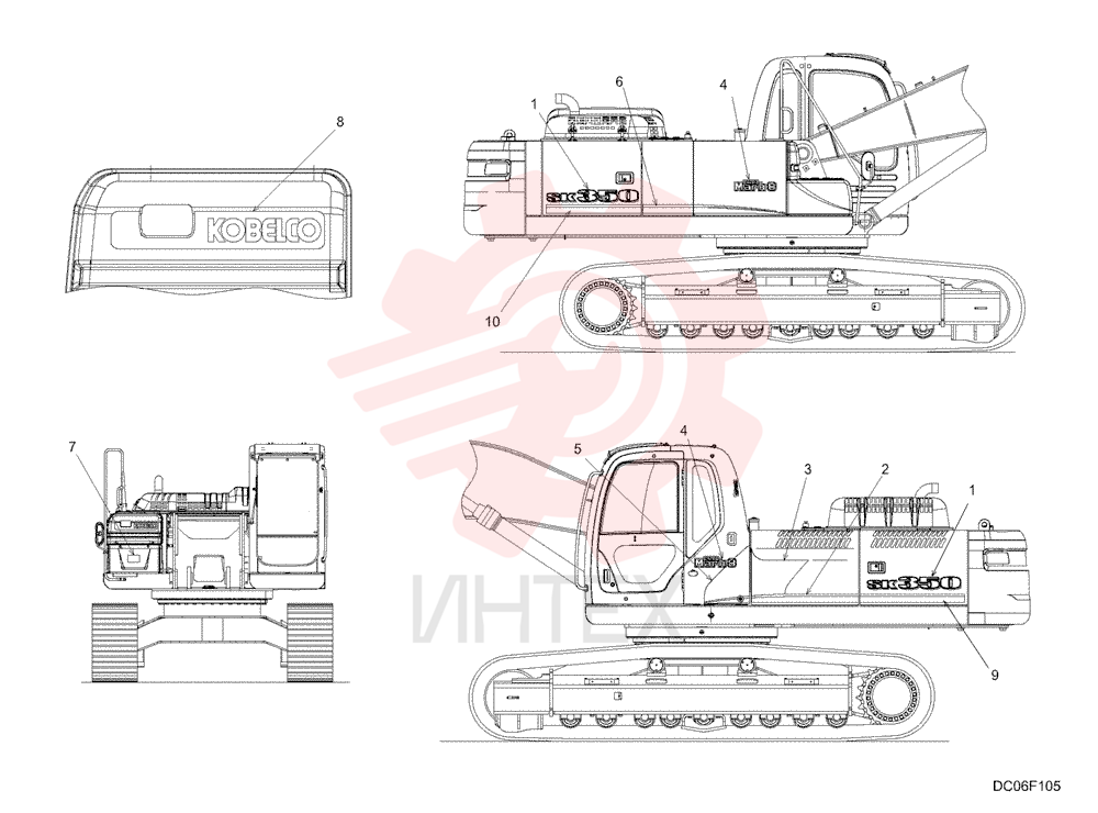LABEL LC20TU1055P1