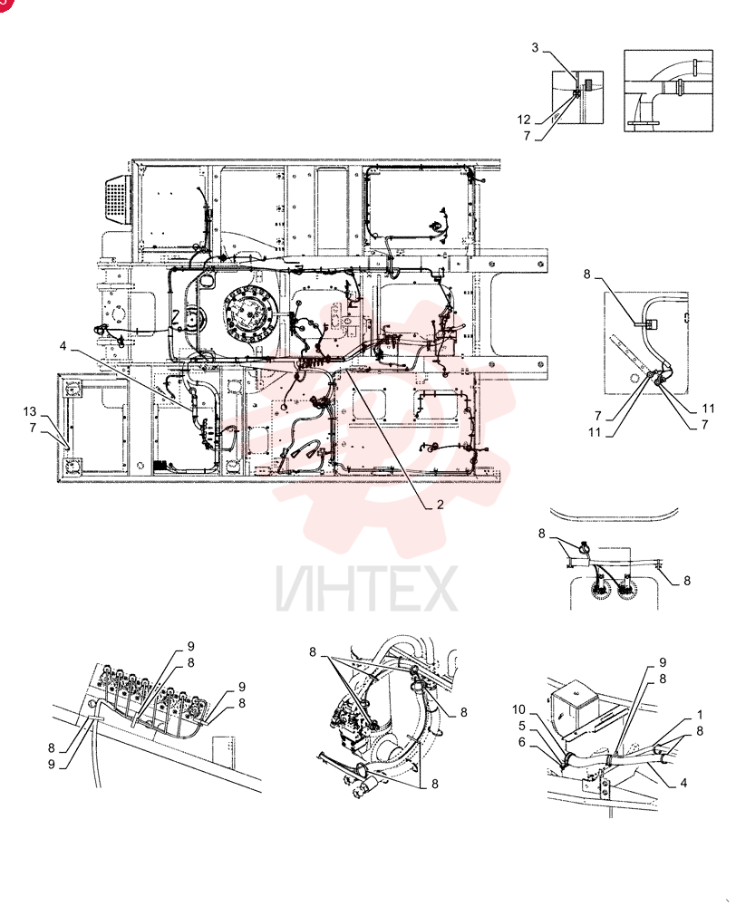 WIRE HARNESS LC13E01488P1 (1)