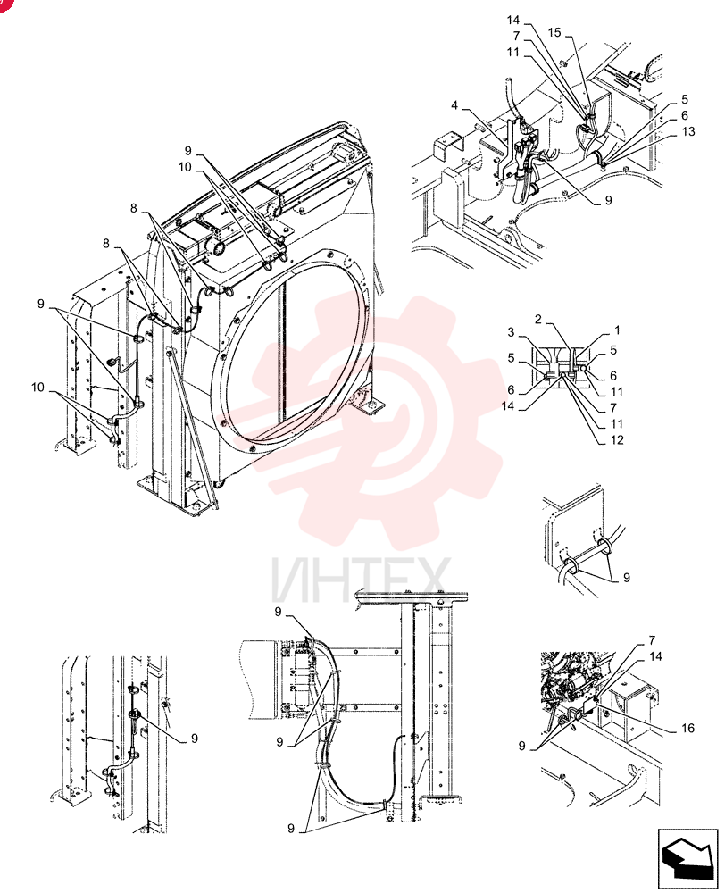 WIRE HARNESS LC13E01488P1 (2)