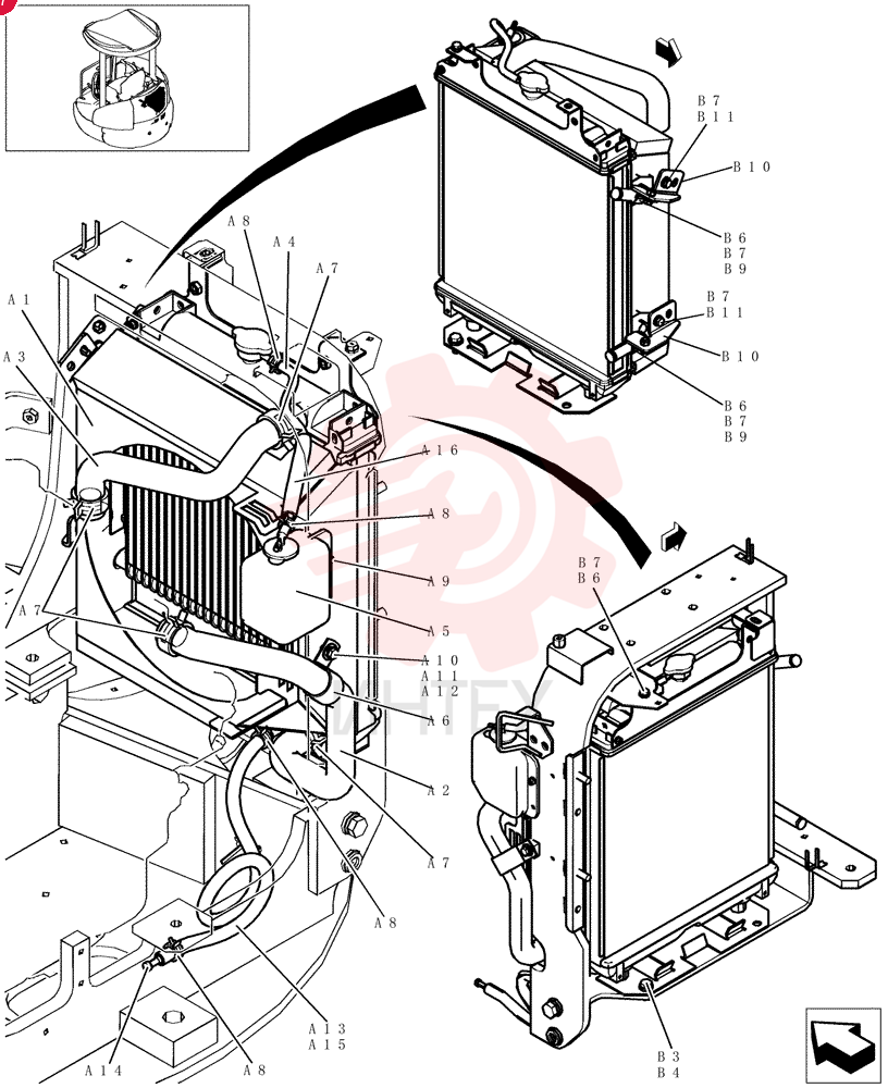 SET OF PARTS 72285472