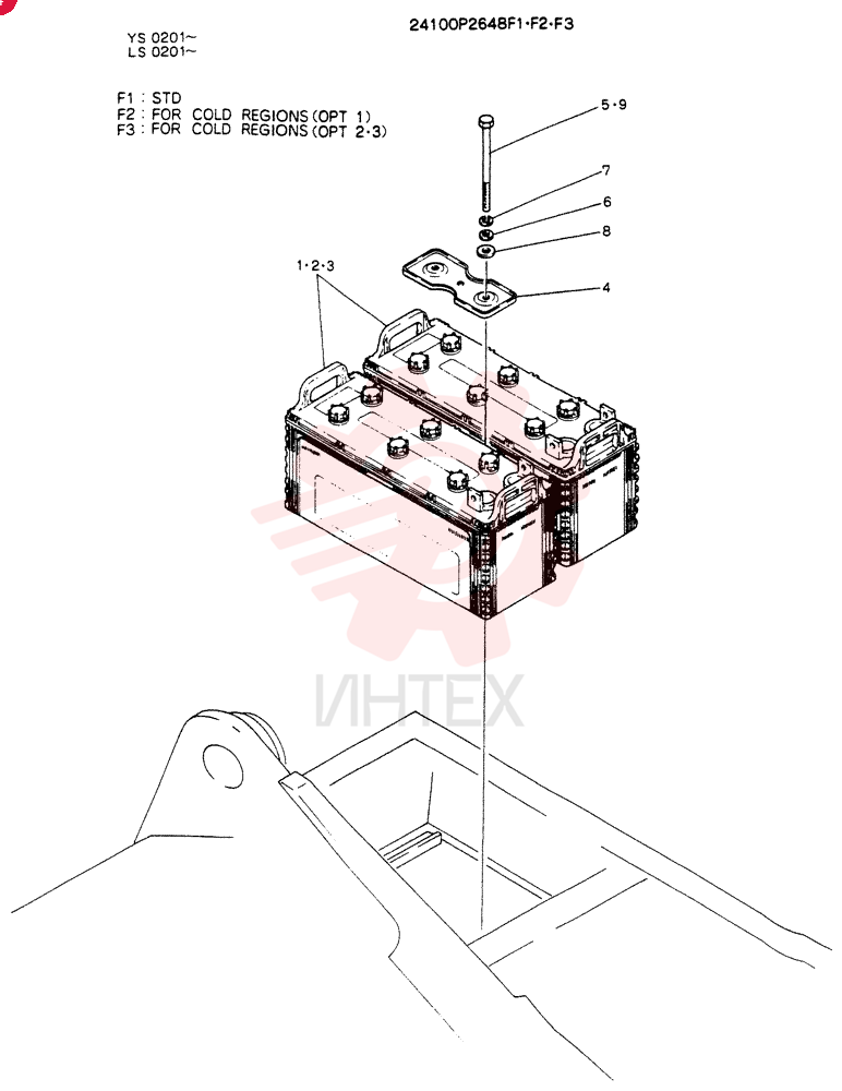 BATTERY ASSY 24100P2648F1