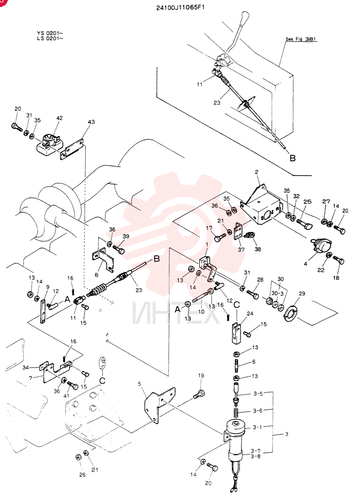 CONTROL ASSY, ENGINE 24100J11065F1