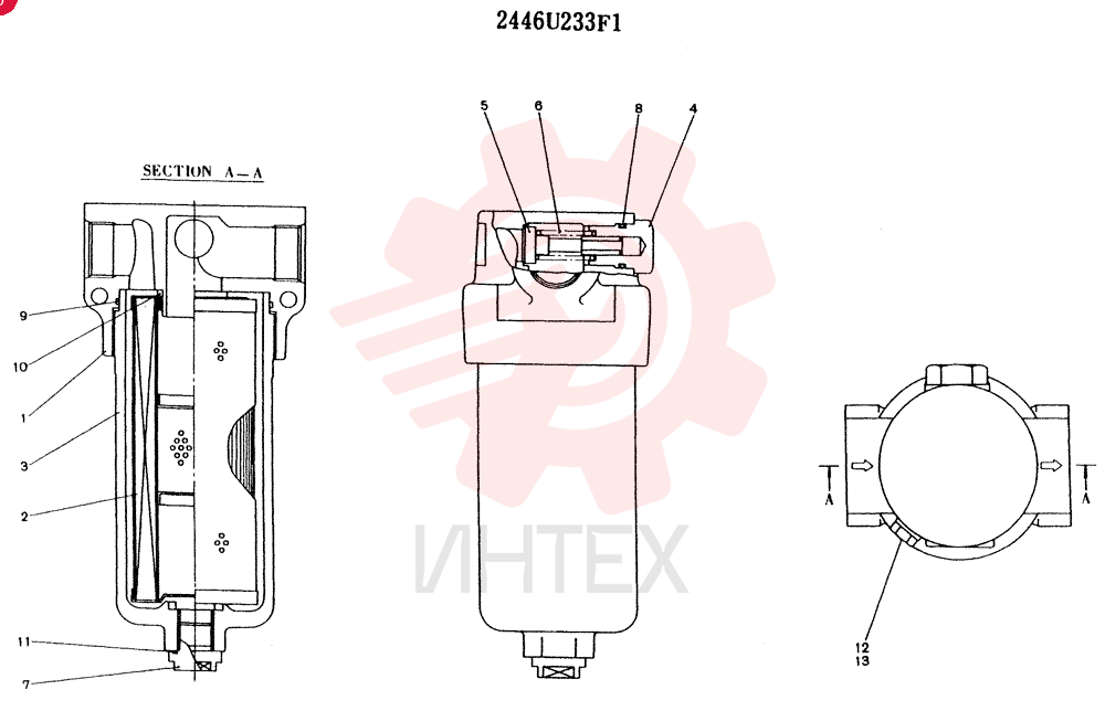 FILTER ASSY 2446U233F1