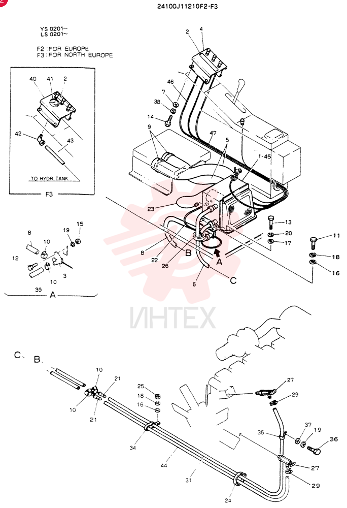 HEATER ASSY (FOR EXPORT) 24100J11210F2