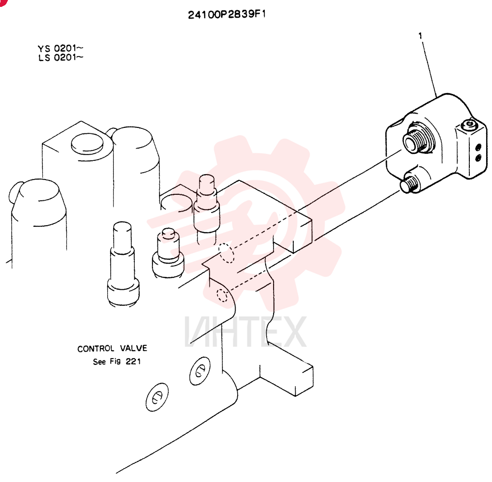 INSTAL,VALVE (FOR FINLAND) 24100P2839F1