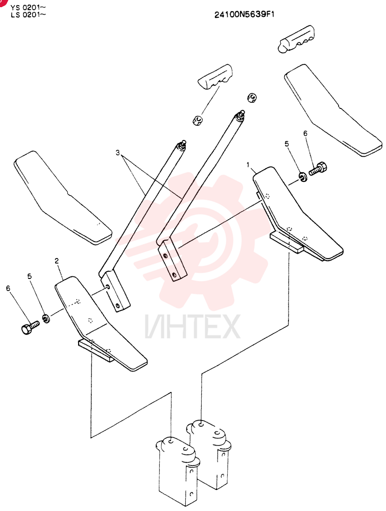LEVER ASSY,CONTROL 24100N5639F1