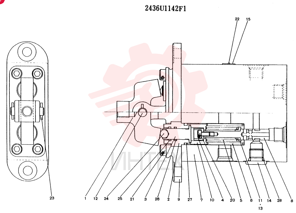 PILOT VALVE 2436U1142F1