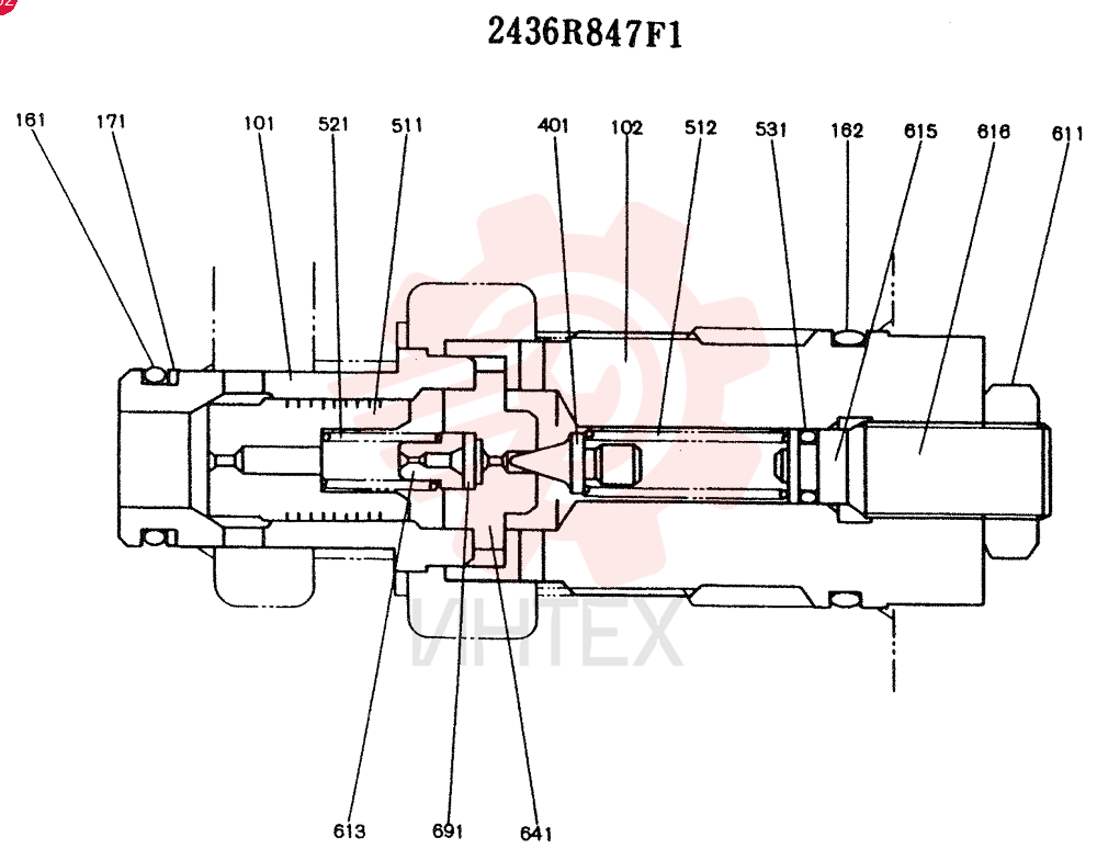 VALVE 2436R847F1