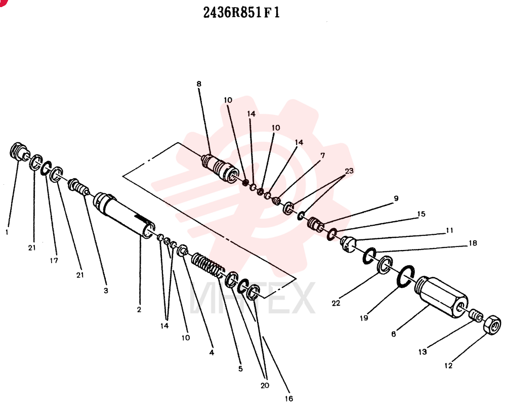 VALVE 2436R851F1