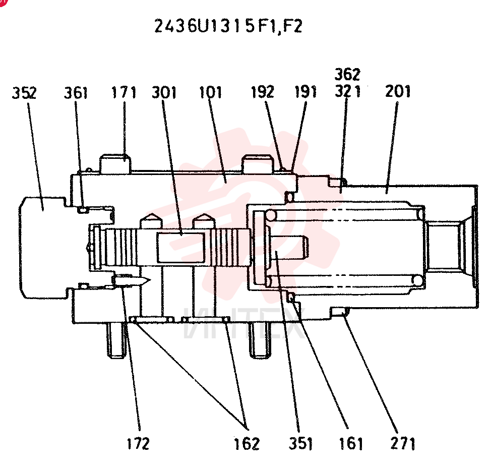 VALVE  ASSY 2436U1315F1