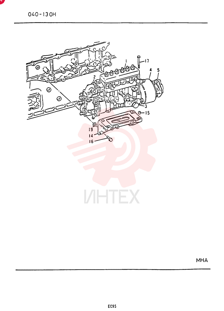 FUEL INJECTION PUMP VAME157577