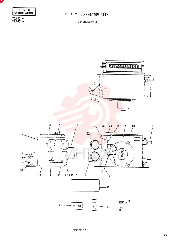 HEATER 24100J6257F3