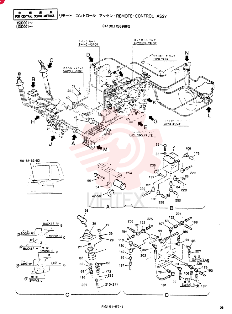 REMOTE-CONTROL ASSY 24100J15698F2