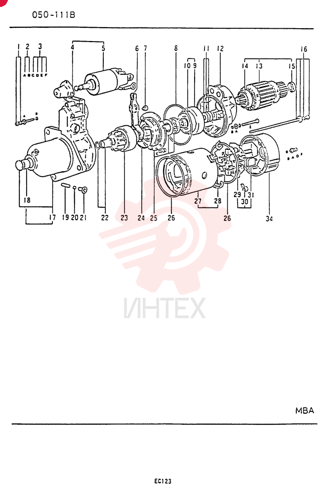 STARTER MOTOR VA3096603010 (2)