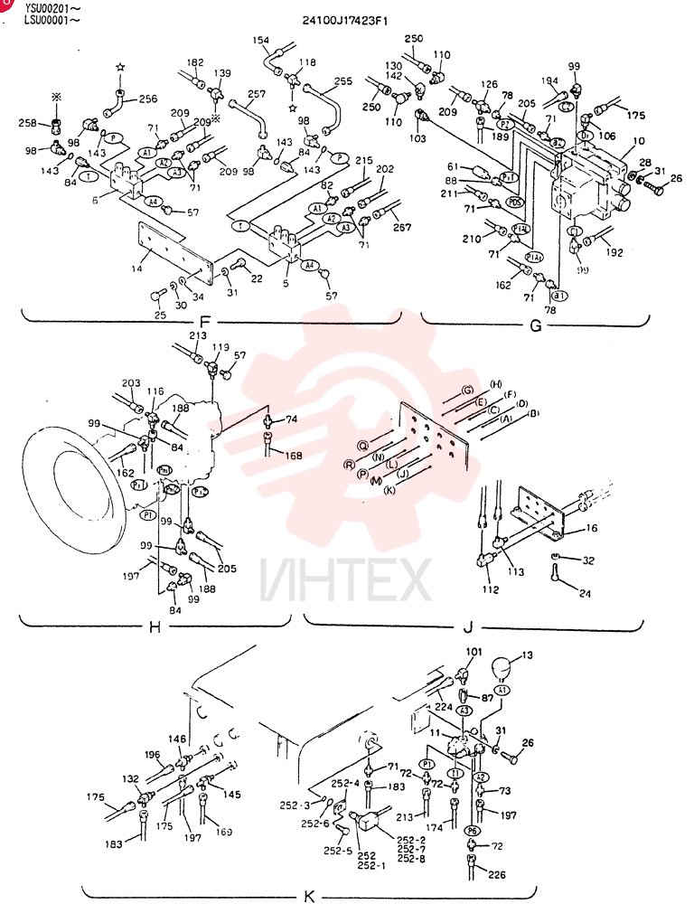 CONTROL ASSY, REMOTE 24100J17423F1 (3)