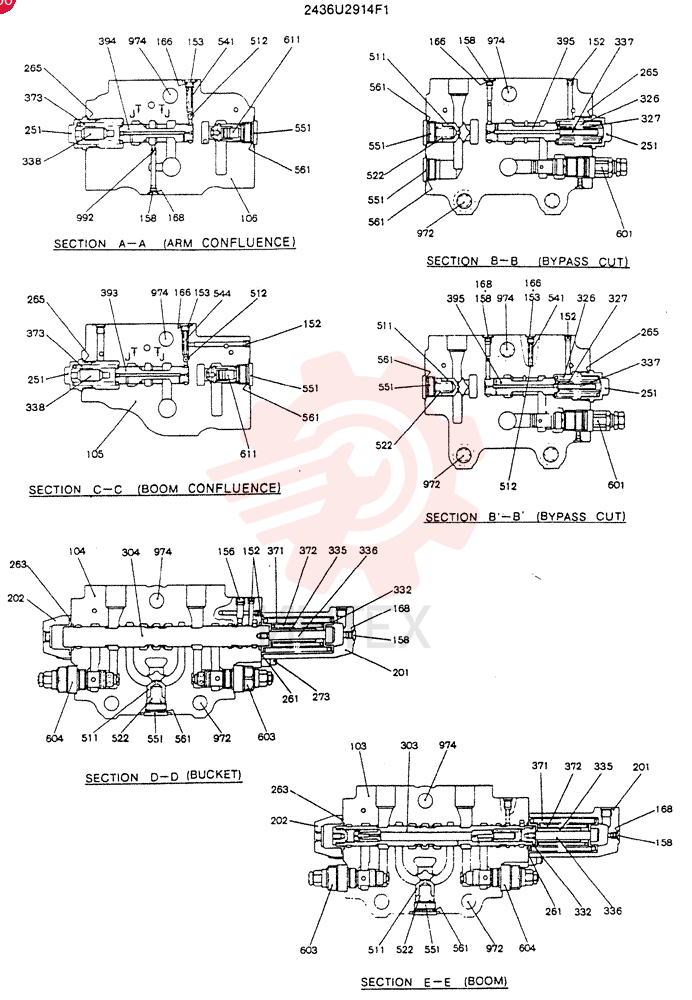 CONTROL VALVE 2436U2914F1 (2)
