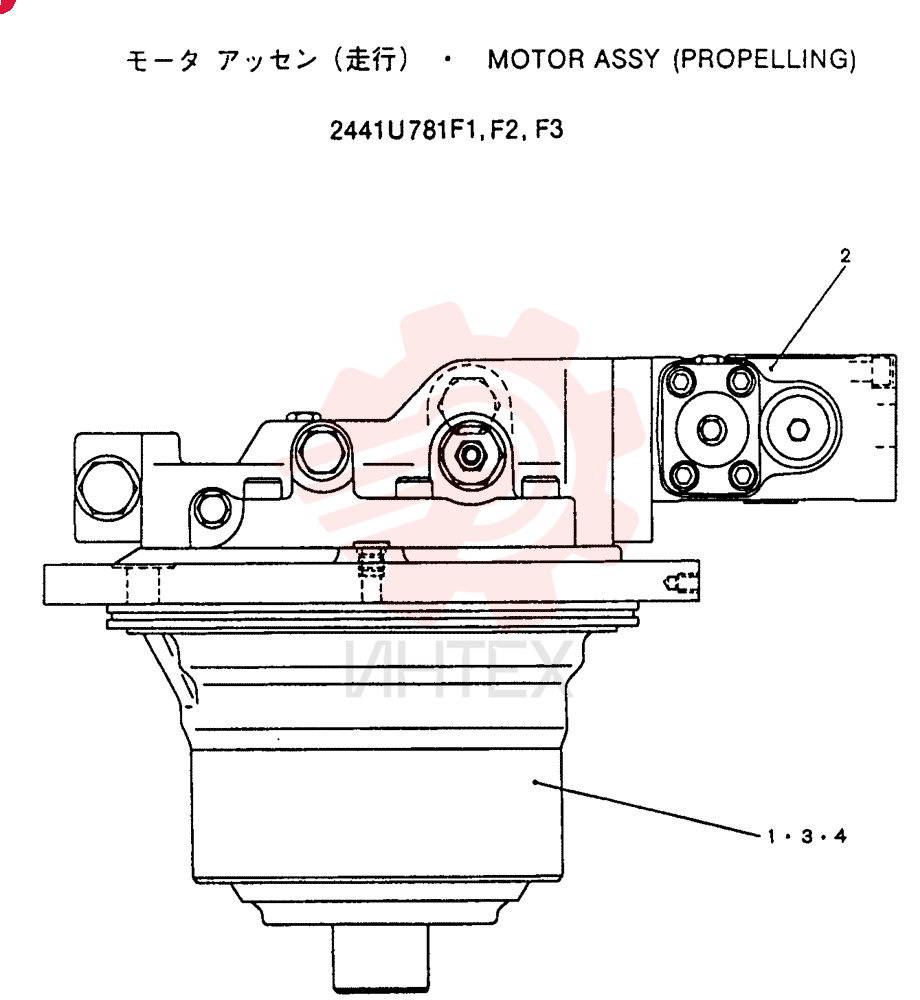 MOTOR-PUMP 2441U781F1