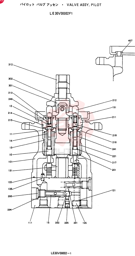 PILOT VALVE LE30V00002F1