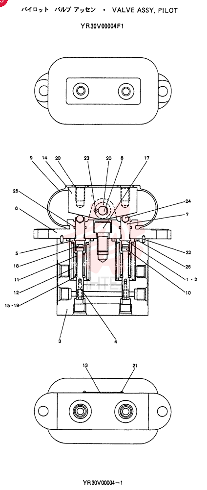 PILOT VALVE YR30V00004F1