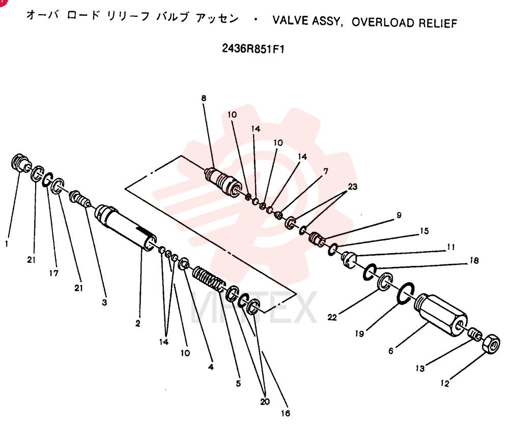 VALVE 2436R851F1