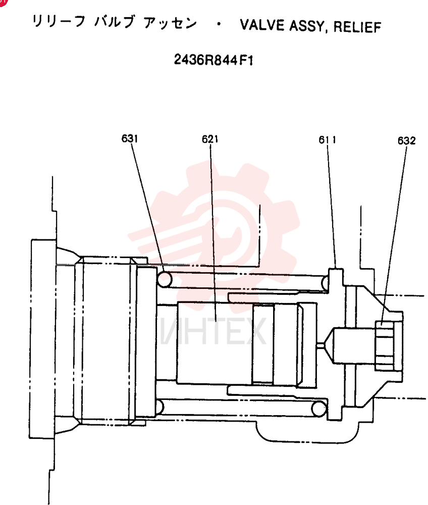 VALVE 2436R844F1