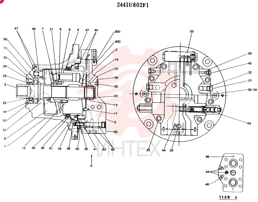 MOTOR-PUMP 2441U802F1