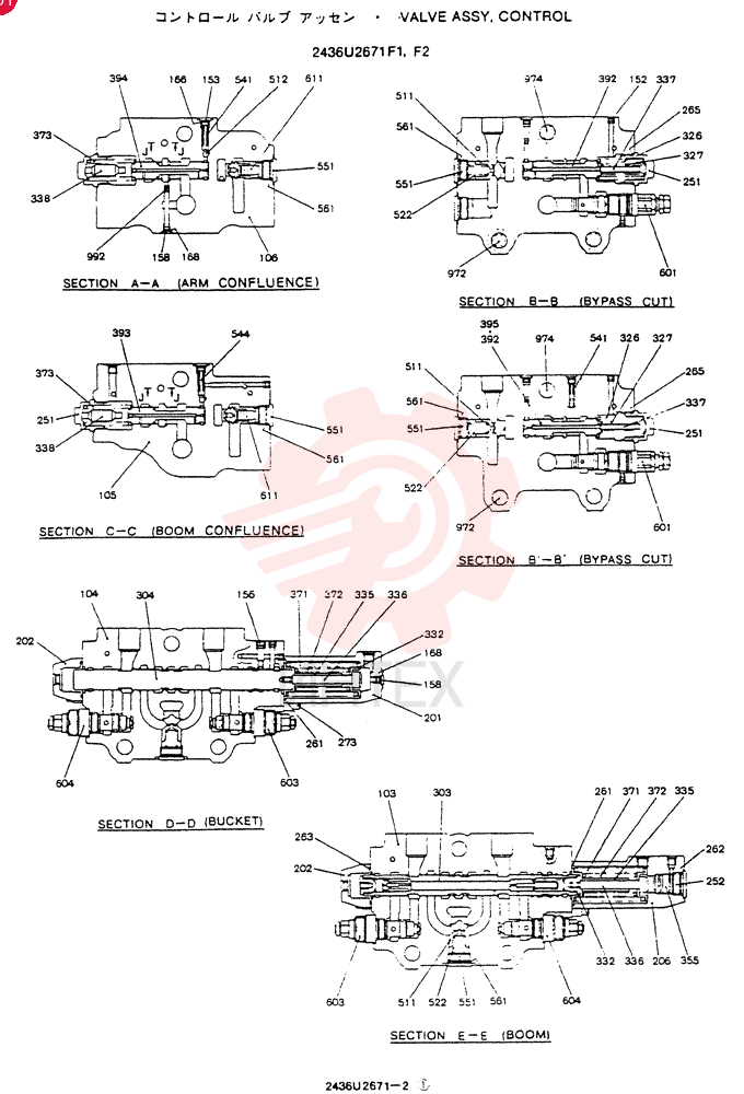 CONTROL VALVE 2436U2671F1 (3)