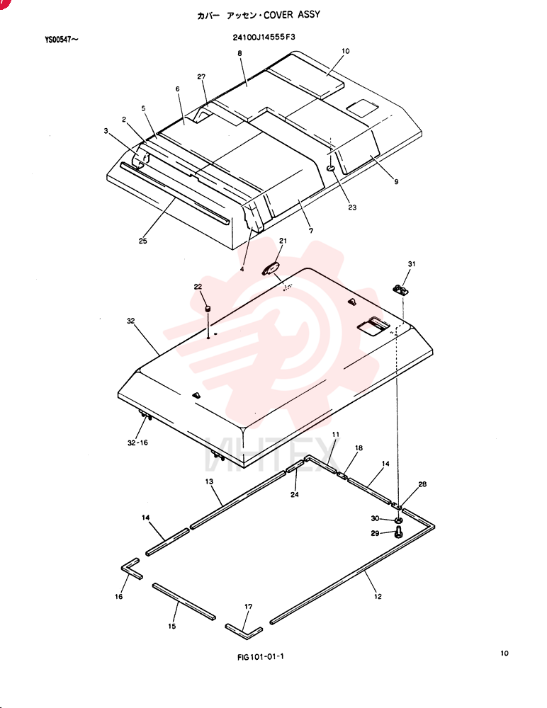 COVER ASSY 24100J14555F3