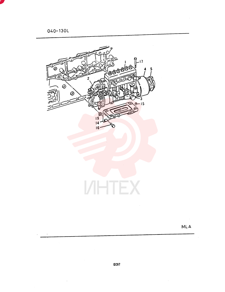 FUEL INJECTION PUMP VAME157578