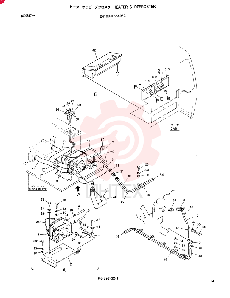 HEATER & DEFROSTER 24100J13869F2