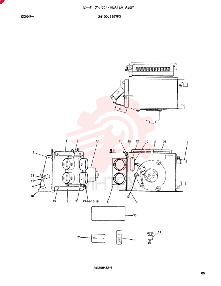 HEATER 24100J6257F3