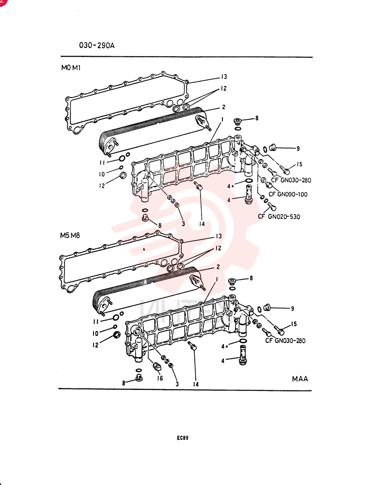 OIL COOLER VAME054547