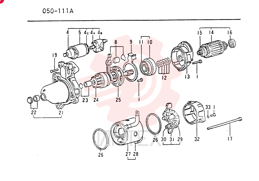 STARTER MOTOR VAME057990 (3)