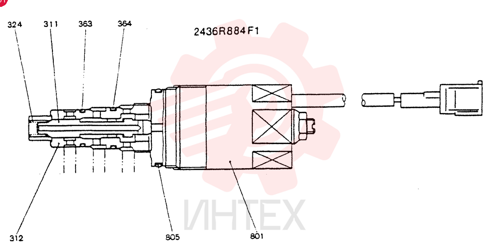 VALVE 2436R884F1