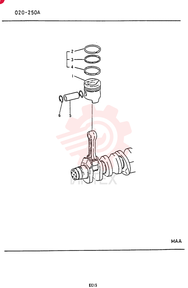 PISTON VAME052665