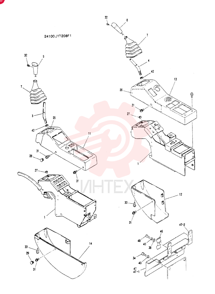 Controls, Operators 24100J17208F1 (1)