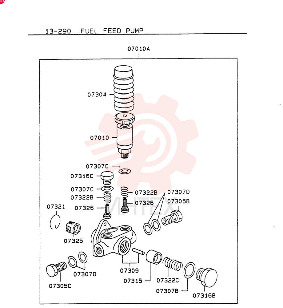 ENGINE OIL PUMP VAME705055