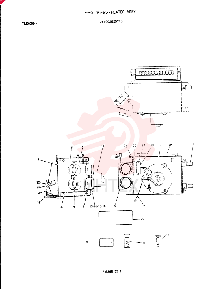 HEATER 24100J6257F3