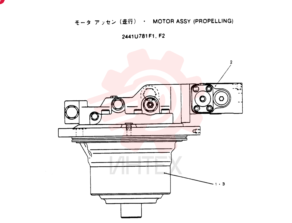 MOTOR-PUMP 2441U781F1