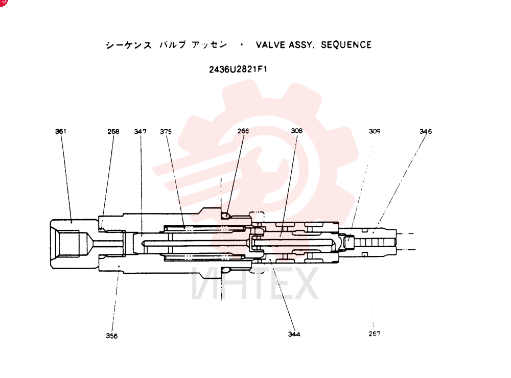 VALVE 2436U2821F1