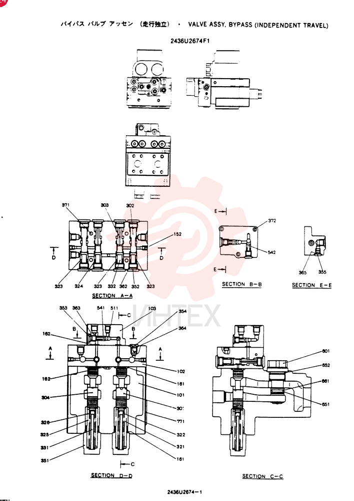 VALVE 2436U2674F1