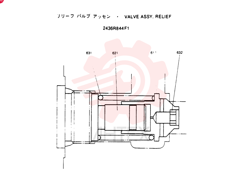 VALVE 2436R844F1