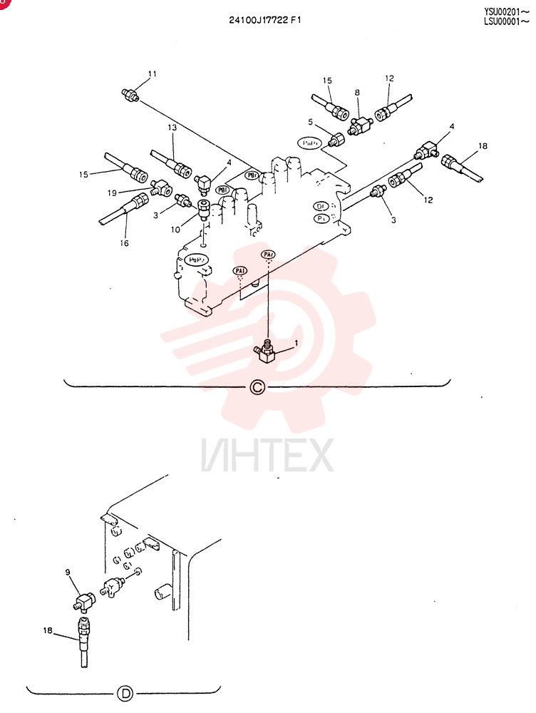 CONTROL LINES, REMOTE 24100J17722F1 (1)