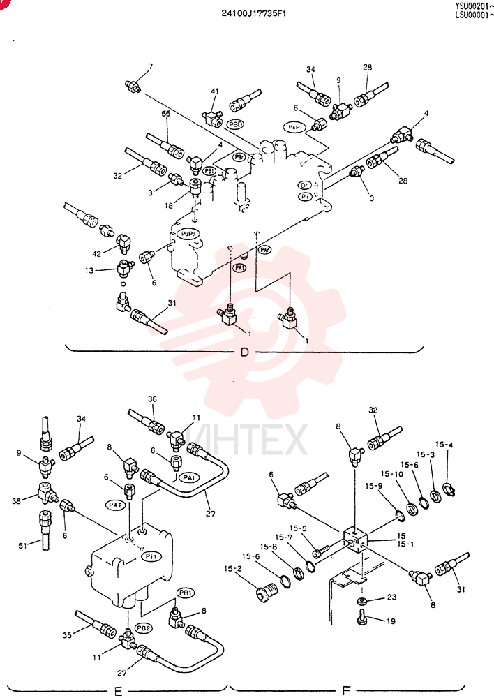 CONTROL LINES, REMOTE 24100J17735F1 (3)