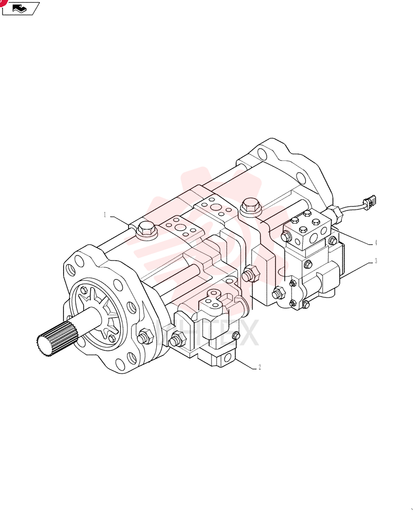 ENGINE OIL PUMP 2437U531F1